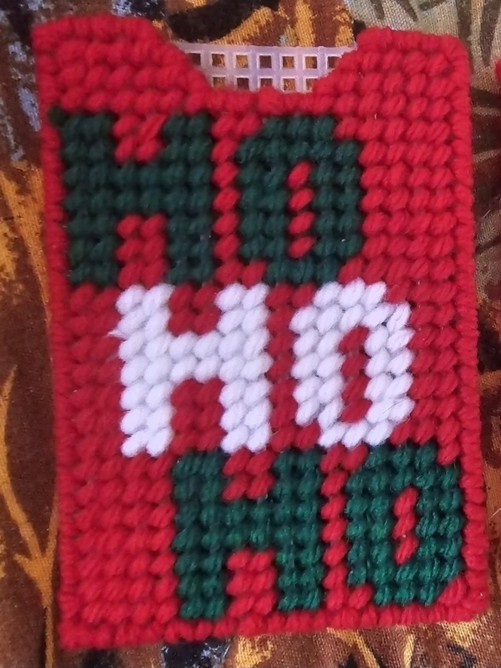 Handmade Holiday 'HO HO HO' Gift Card Holder